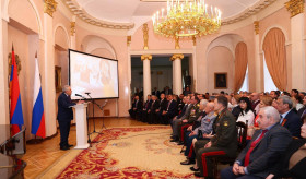 В Посольстве состоялся прием по случаю 77-летия Победы