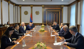 Armenian President receives Russian Foreign Minister