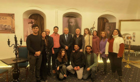 Культурный центр Посольства посетили студенты Ереванского государственного института театра и кино