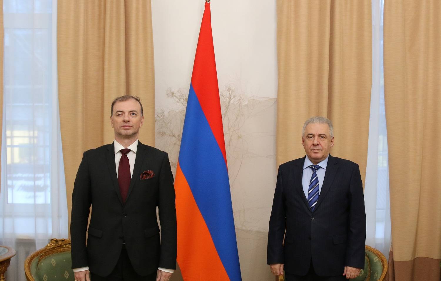 Ambassador V. Harutyunyan meets with Ambassador of the Republic of North Macedonia to Russia