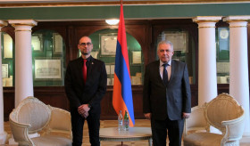 Встреча посла В. Арутюняна с послом Мексики в РФ