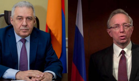 Посол В. Арутюнян и заместитель министра ИД РФ М.Галузин обсудили вопросы двустороннего сотрудничества