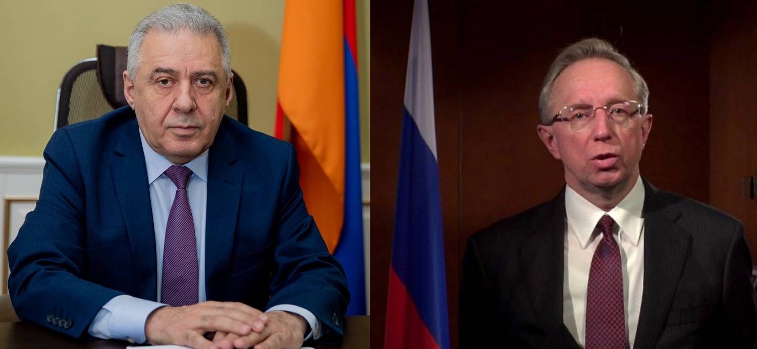 Посол В. Арутюнян и заместитель министра ИД РФ М.Галузин обсудили вопросы двустороннего сотрудничества