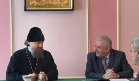 Встреча посла В. Арутюняна с митрополитом Екатеринодарским и Кубанским Григорием