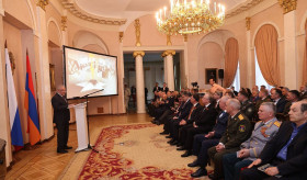 В Посольстве РА в РФ состоялся торжественный приём по случаю 78-летия Победы
