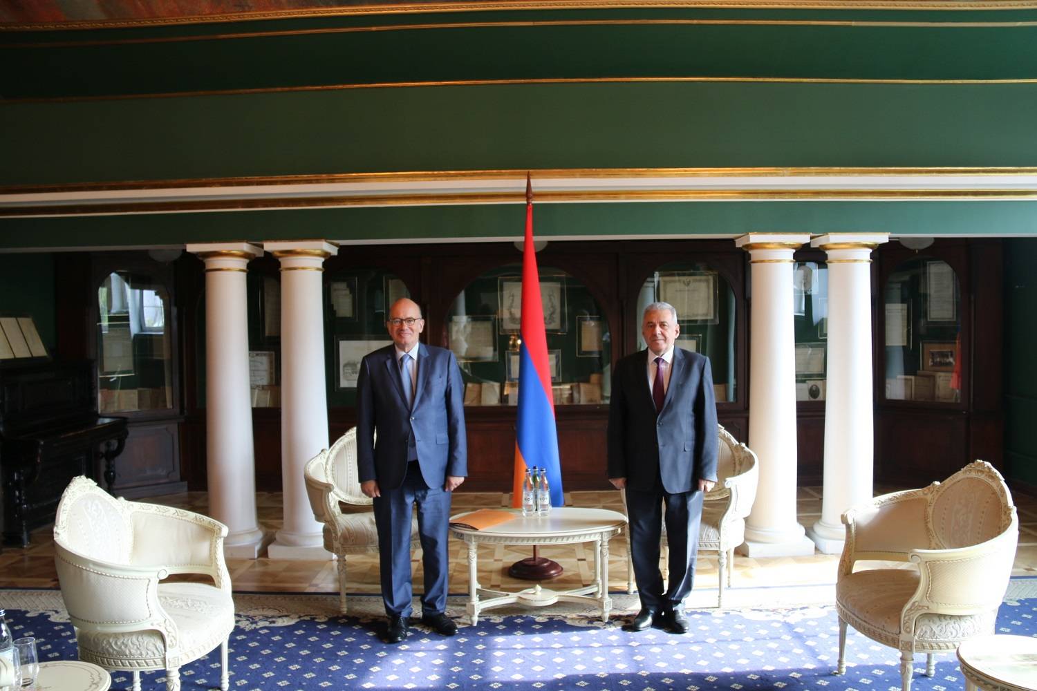 Ռուսաստանում Հայաստանի և Ֆրանսիայի դեսպանների հանդիպումը