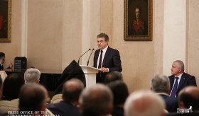 Prime-minister Karen Karapetyan's visit to Armenian Embassy