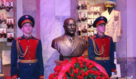 В Военной академии Генштаба ВС России открыли бюст маршала Баграмяна