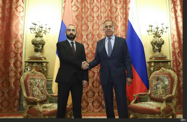 Հայաստանի ու Ռուսաստանի ԱԳ նախարարների հանդիպումը
