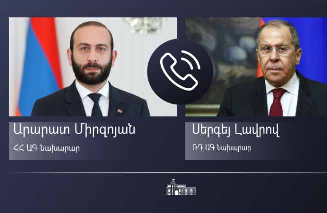 Телефонный разговор министров иностранных дел Армении и России