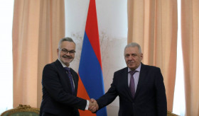 Ambassador V.Harutyunyan meets with Ambassador of Poland to Russia K. Krajewski