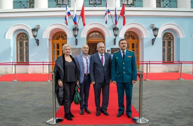 Чрезвычайный и полномочный посол Республики Армения в Российской Федерации Вагаршак Арутюнян принял участие в мероприятии, приуроченном 95-летнему юбилею Центрального Дома Российской Армии