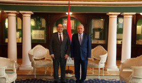Встреча посла В. Арутюняна с послом Колумбии в РФ Эктором Исидро Аренас Нейра