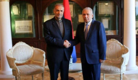 Встреча посла В.Арутюняна с послом Ирана в России Каземом Джалали