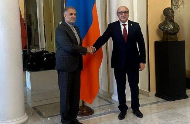 Դեսպան Գ.Արսենյանի հանդիպումը Ռուսաստանում Իրանի դեսպան Քազեմ Ջալալիի հետ