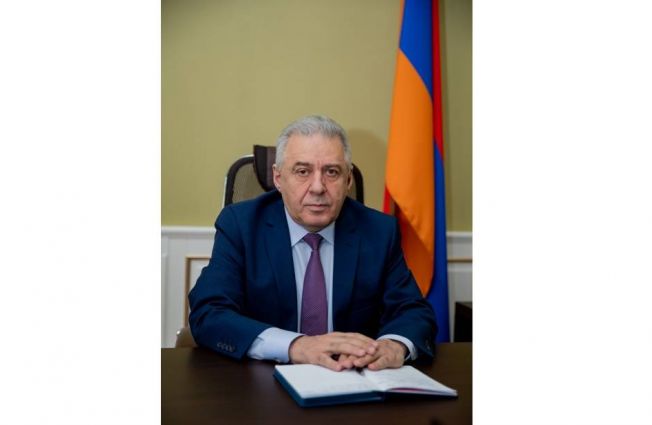 Обращение Посла Республики Армения в РФ Вагаршака Арутюняна по случаю Нового года и Рождества Христова